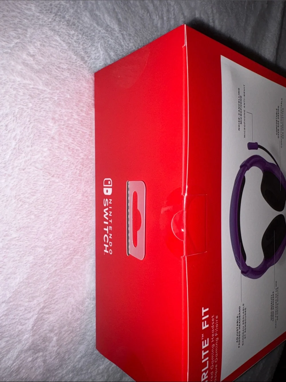 Nintendo Turtle Beach AirLite Fit Wired Gaming Headset - Purple